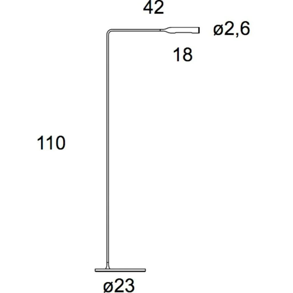 Lumina Flo Floor LED Stehleuchte| Stehleuchten