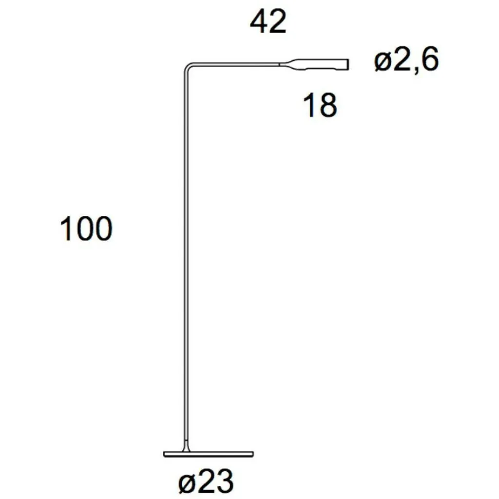 Stehleuchten^Lumina Flo Lounge LED Stehleuchte
