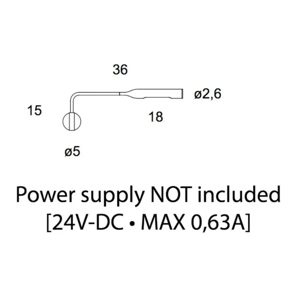 Wandleuchten^Lumina Flo Wall M LED Wandleuchte