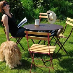 Gartentische^Fermob Floréal Klapptisch Ø77cm