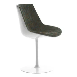 MDF Italia Flow Drehstuhl gepolstert mit Tellerfuß| Stühle