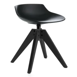 Hocker^MDF Italia Flow Hocker Gestell Eiche 44cm