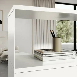 Piure Flow Q Sideboard/Standregal mit 3 Klapptüren 160x124x40cm| Sideboards|Sideboards