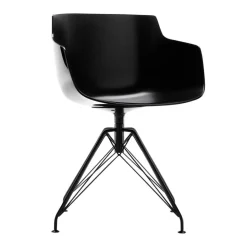 Stühle^MDF Italia Flow Slim Armlehnstuhl Gestell LEM