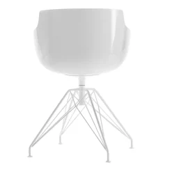 Stühle^MDF Italia Flow Slim Armlehnstuhl Gestell LEM