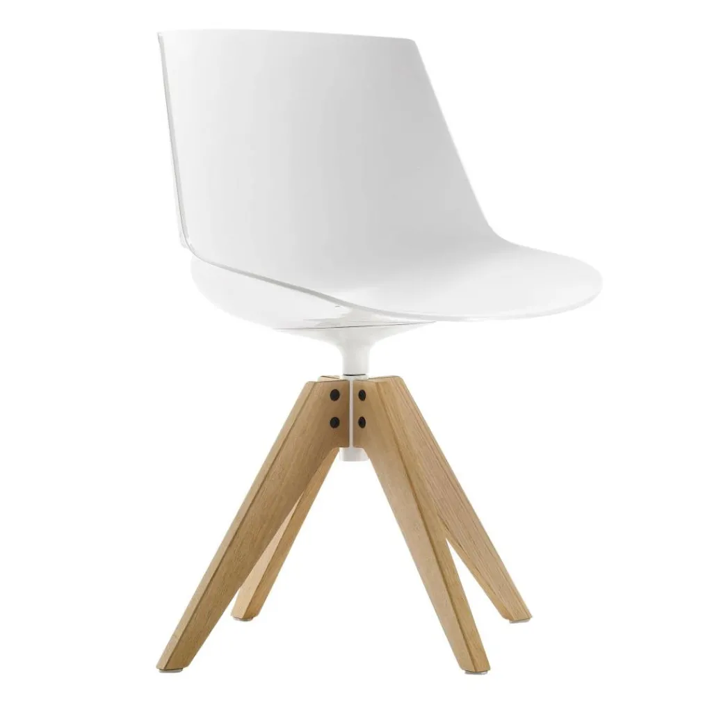 MDF Italia Flow Stuhl Füße VN in Eiche| Stühle