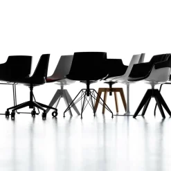 MDF Italia Flow Stuhl Füße VN in Eiche| Stühle