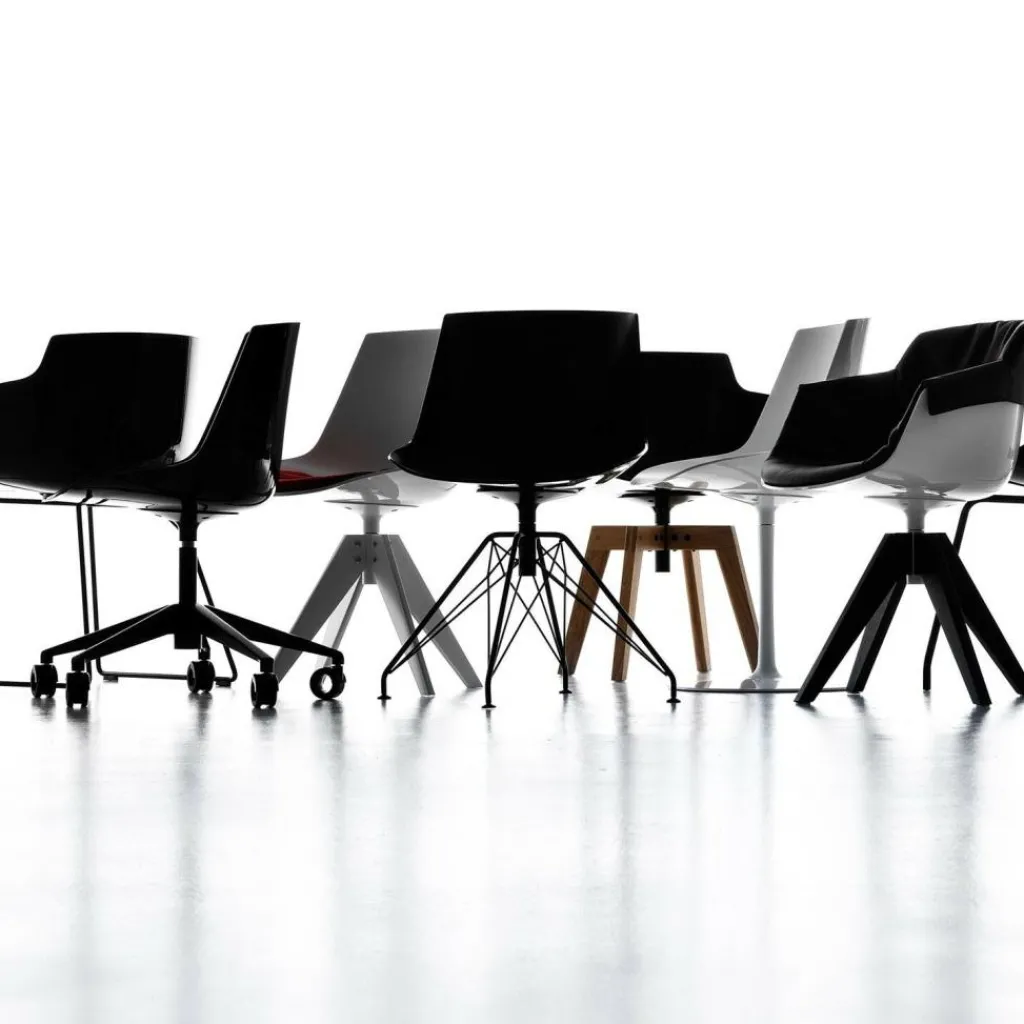 MDF Italia Flow Stuhl Füße VN in Eiche| Stühle