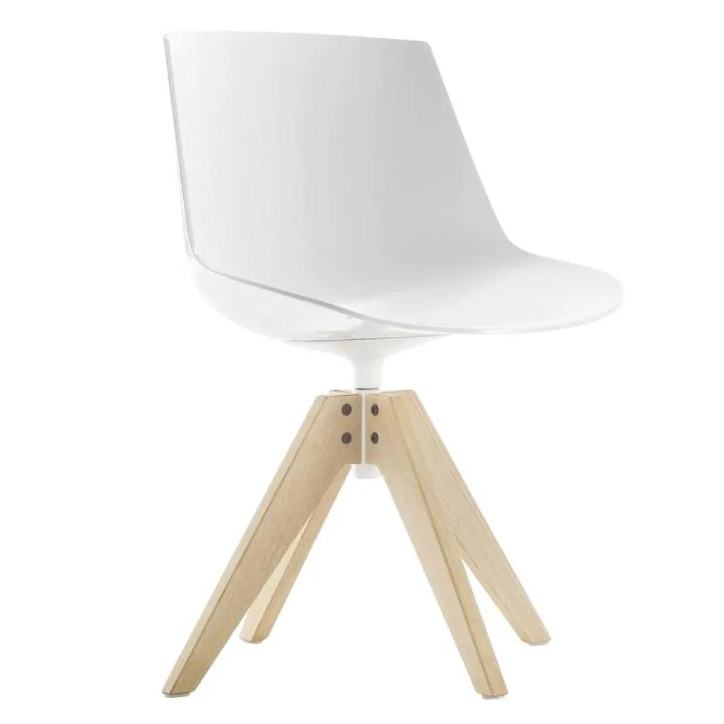 MDF Italia Flow Stuhl Füße VN in Eiche| Stühle