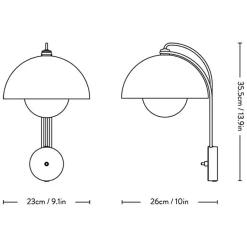 &Tradition Flowerpot VP8 Wandleuchte| Wandleuchten