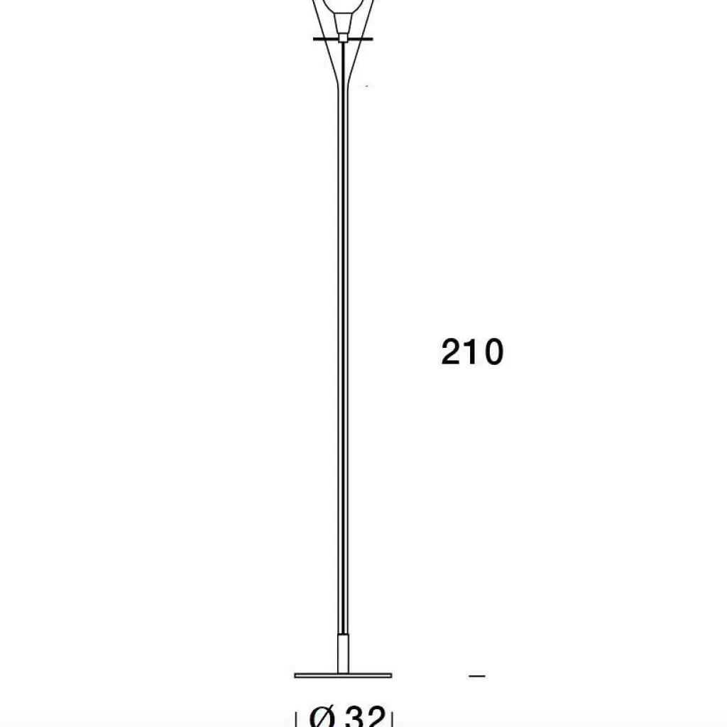 Fontana Arte Flute Stehleuchte| Stehleuchten