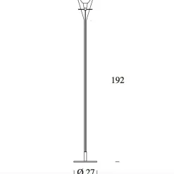 Fontana Arte Flute Stehleuchte| Stehleuchten