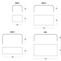 Beistelltische^Fontana Arte Fontana Beistelltisch