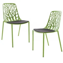 Fast Forest Gartenstuhl 2er-Set inkl. Auflagen| Stühle