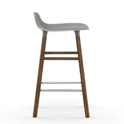 Barhocker^Normann Copenhagen Form Barhocker Gestell Walnuss 65cm