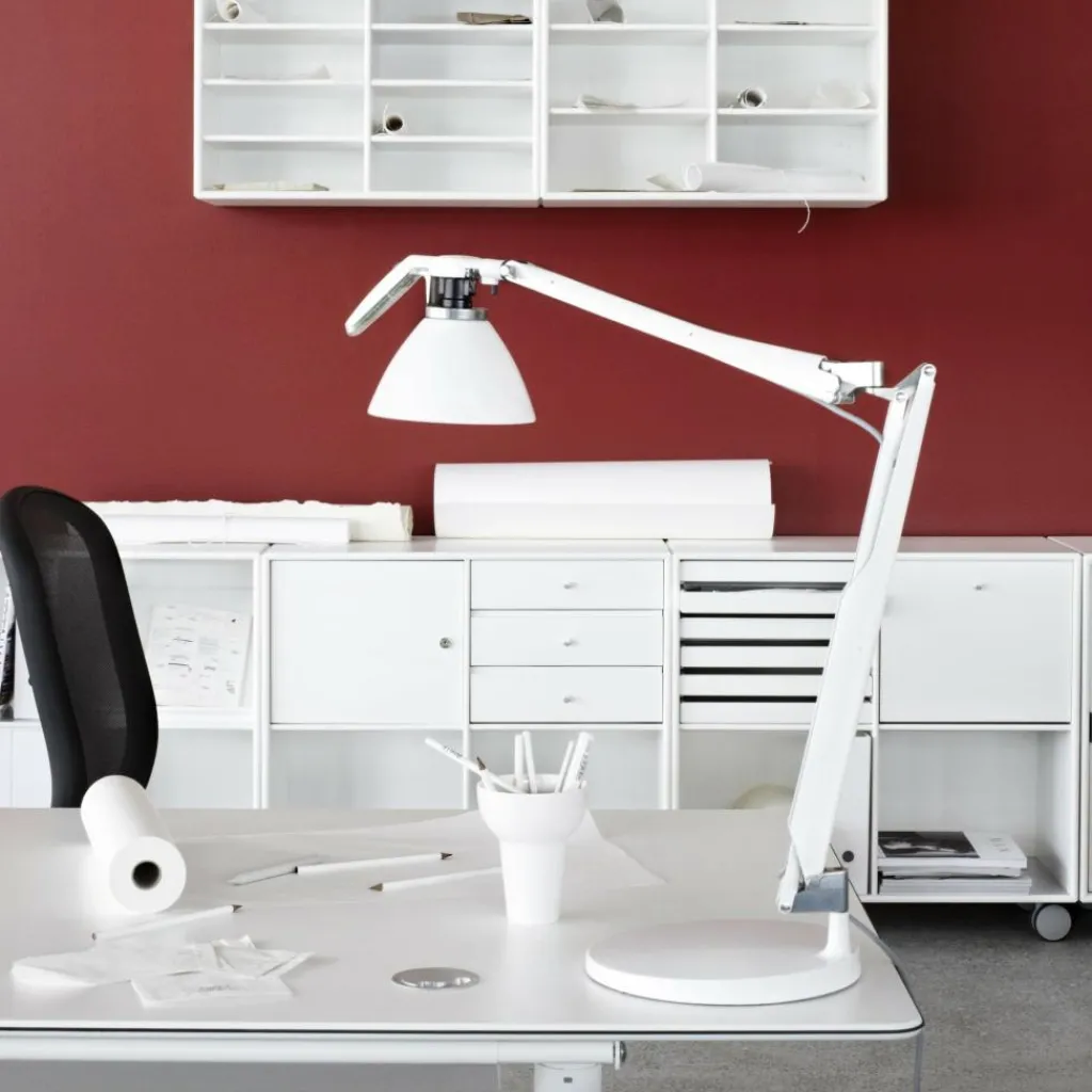 Luceplan Fortebraccio Tavolo Tischleuchte 100W| Schreibtischleuchten