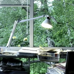 Luceplan Fortebraccio Tavolo Tischleuchte 100W| Schreibtischleuchten