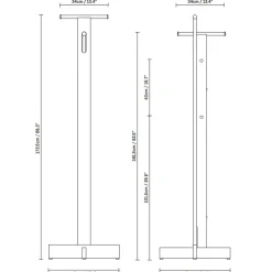 Form & Refine Foyer Kleiderständer| Garderoben