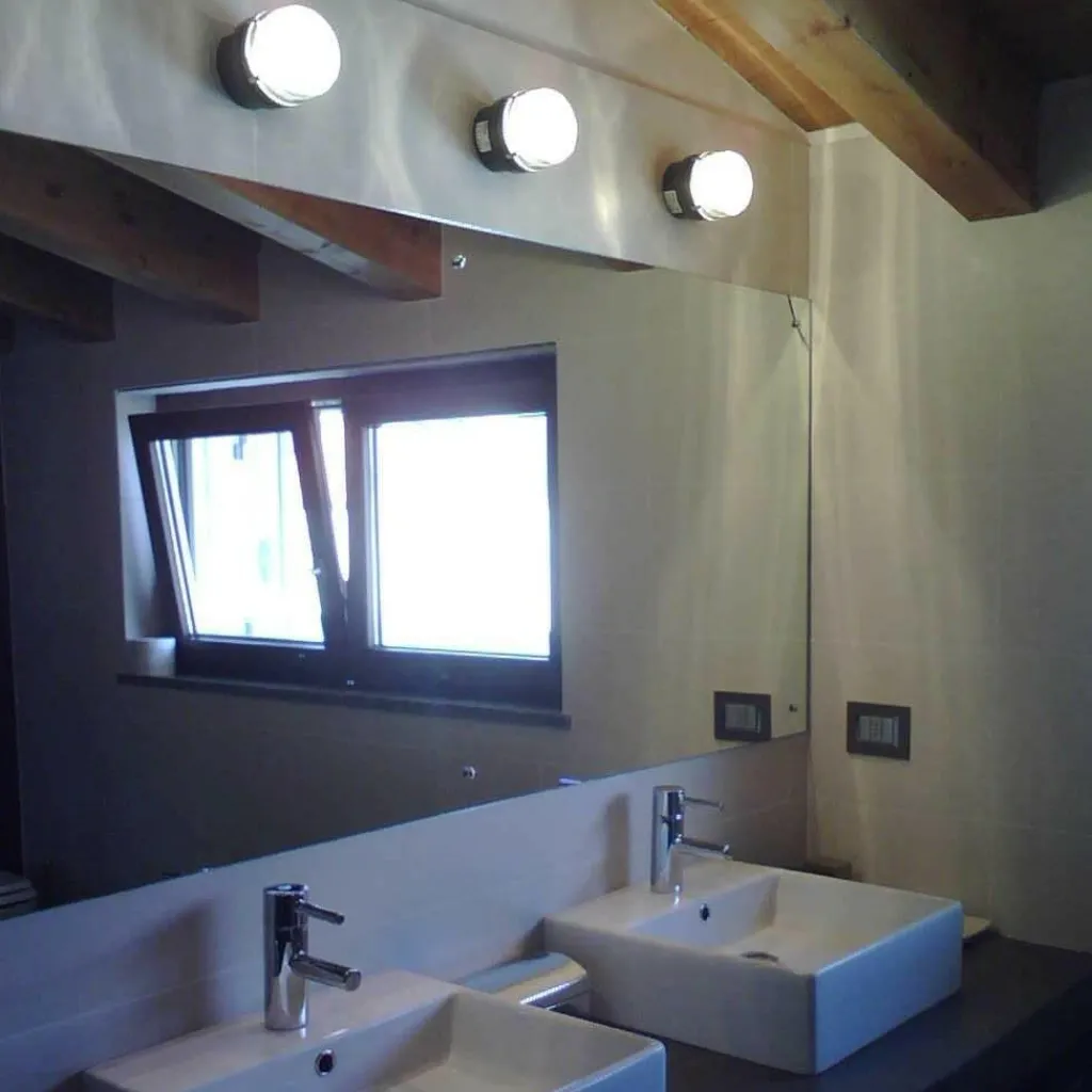 Badezimmerleuchten^Oluce Fresnel 1148 Außenwand-/Deckenleuchte