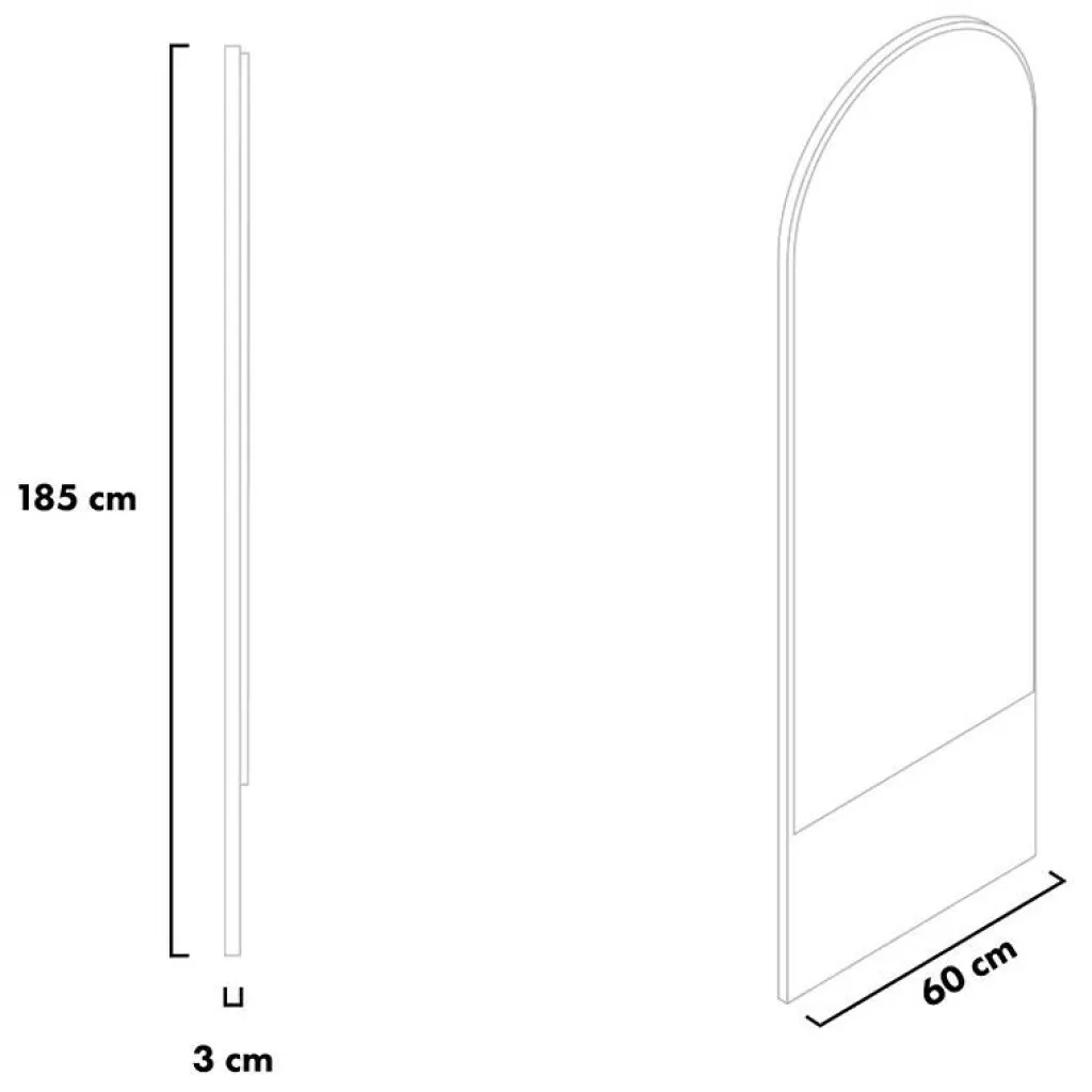 Spiegel|Spiegel^OUT Objekte unserer Tage Friedrich 21 Spiegel 59x185cm