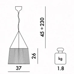 Pendelleuchten^Kartell Gè Pendelleuchte