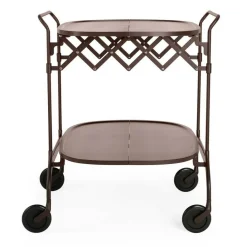 Servierwagen^Kartell Gastone Servierwagen klappbar matt