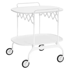 Servierwagen^Kartell Gastone Servierwagen klappbar matt