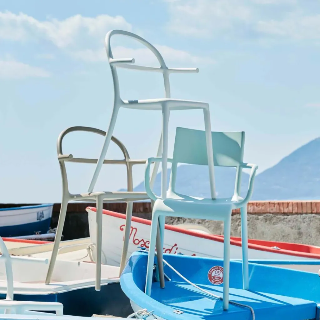 Stühle|Gartenstühle^Kartell Generic C Gartenarmlehnstuhl