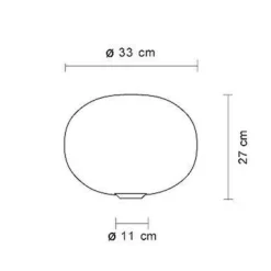 Wandleuchten^Flos Glo Ball W Wandleuchte