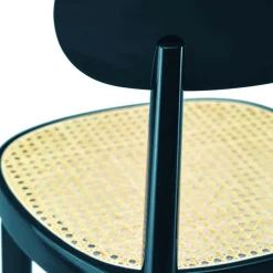 Stühle^Thonet Gloss 118 Stuhl mit Rohrgeflecht