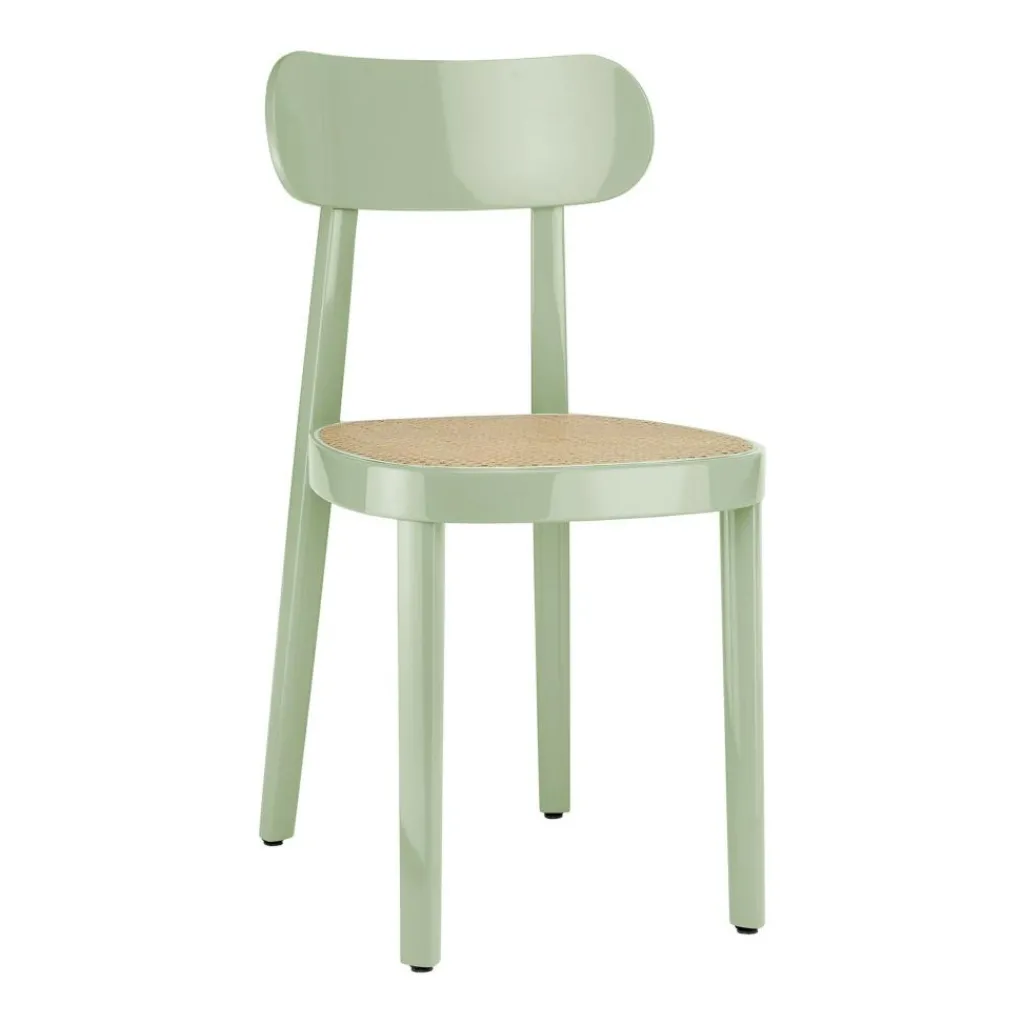 Stühle^Thonet Gloss 118 Stuhl mit Rohrgeflecht