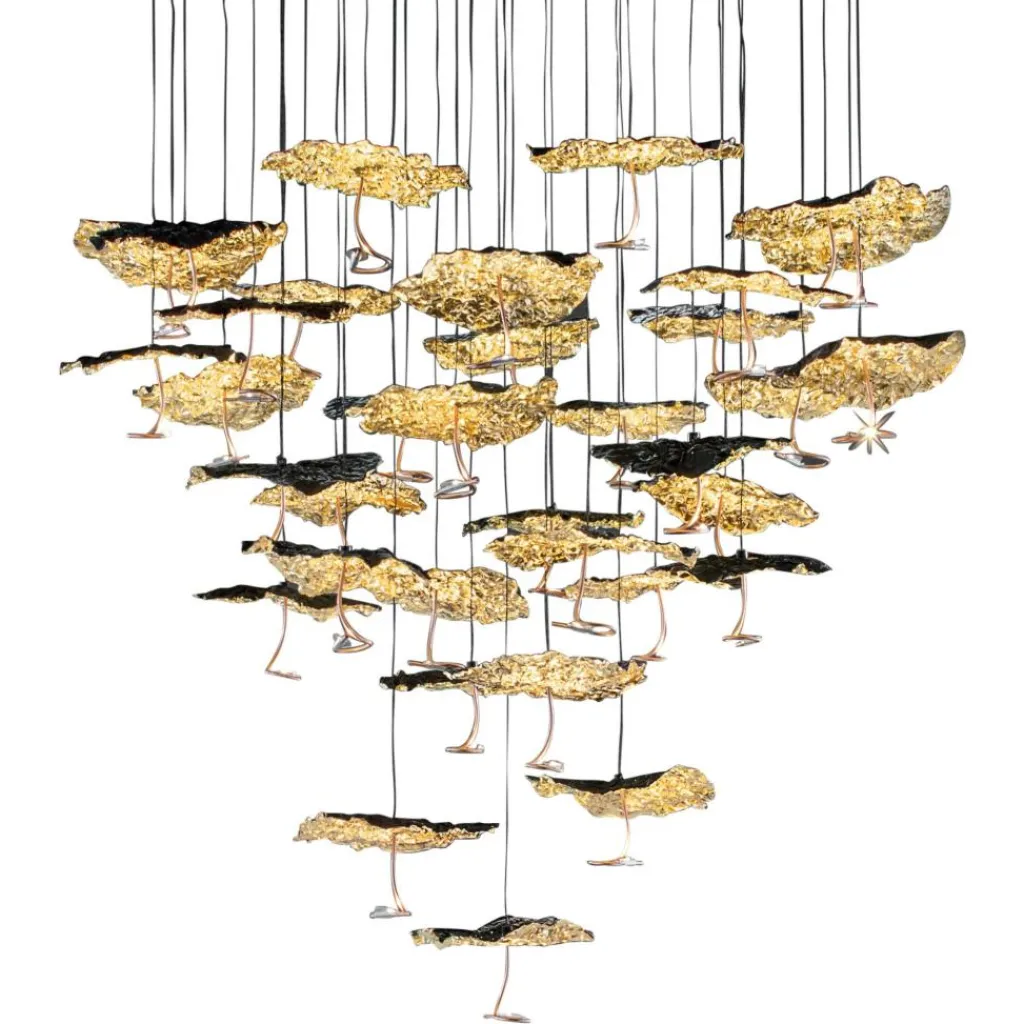Catellani & Smith Gold Moon Chandelier LED Pendelleuchte| Pendelleuchten