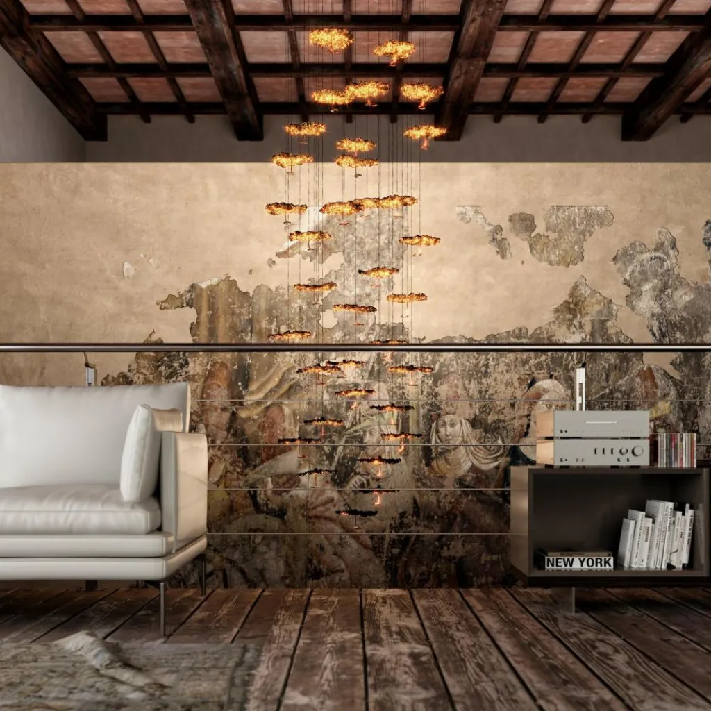 Catellani & Smith Gold Moon Chandelier LED Pendelleuchte| Pendelleuchten