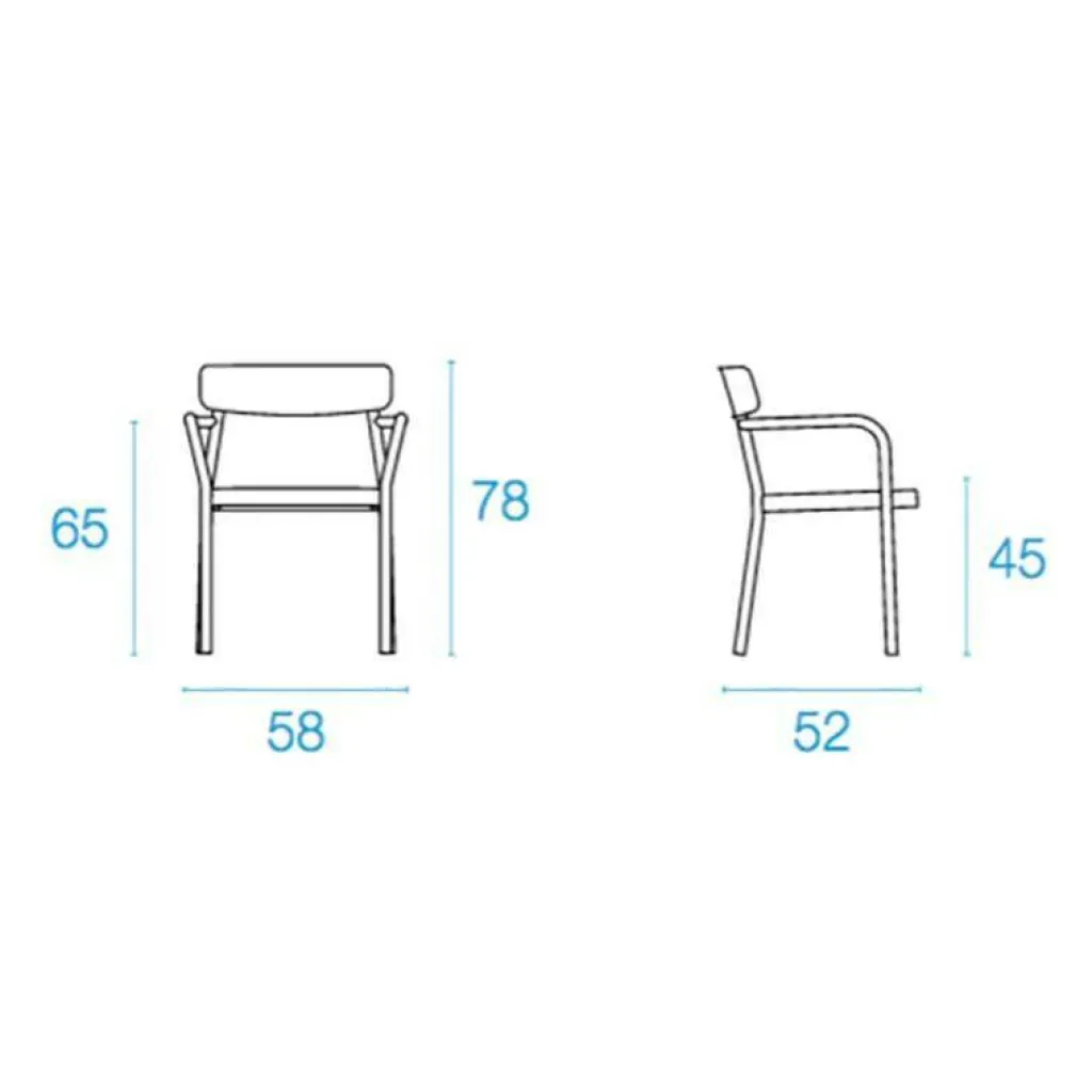 Stühle|Gartenstühle^Emu Grace Gartenarmlehnstuhl