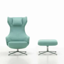 Vitra Grand Repos Sessel & Ottoman Stoff| Sessel