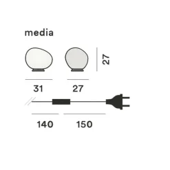 Bodenleuchten Außen|Bodenleuchten Außen^Foscarini Gregg Außenbodenleuchte 3er Set