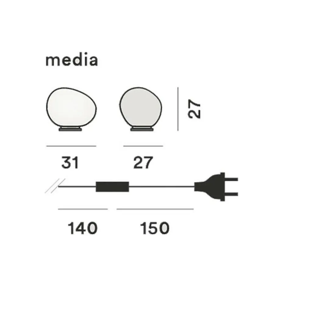 Bodenleuchten Außen|Bodenleuchten Außen^Foscarini Gregg Außenbodenleuchte 3er Set