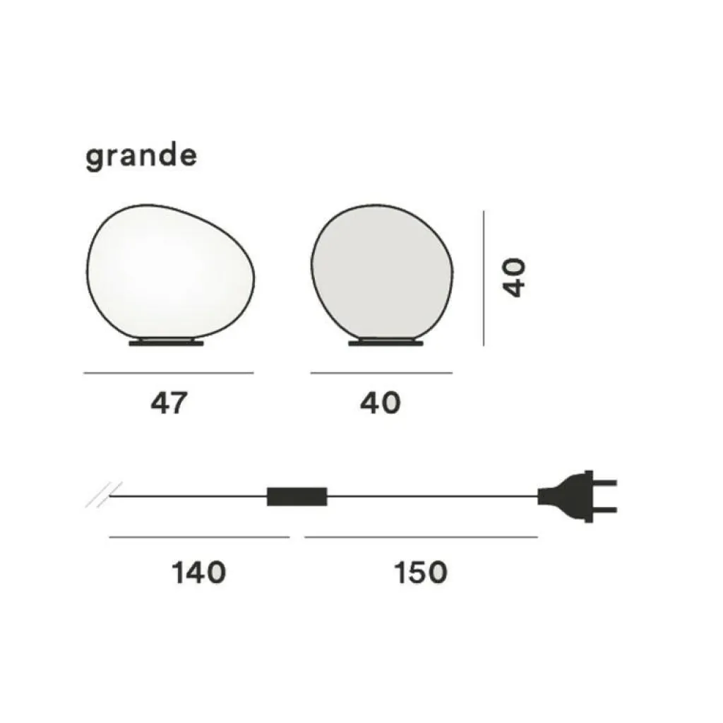 Foscarini Gregg Grande Außenbodenleuchte| Bodenleuchten Außen|Bodenleuchten Außen