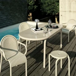 Stühle|Gartenstühle^Tom Dixon Groove Gartenarmlehnstuhl
