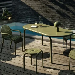 Stühle|Gartenstühle^Tom Dixon Groove Gartenarmlehnstuhl