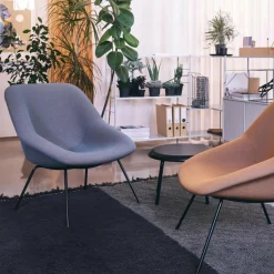 Sessel^Richard Lampert H 55 Sessel Gestell schwarz