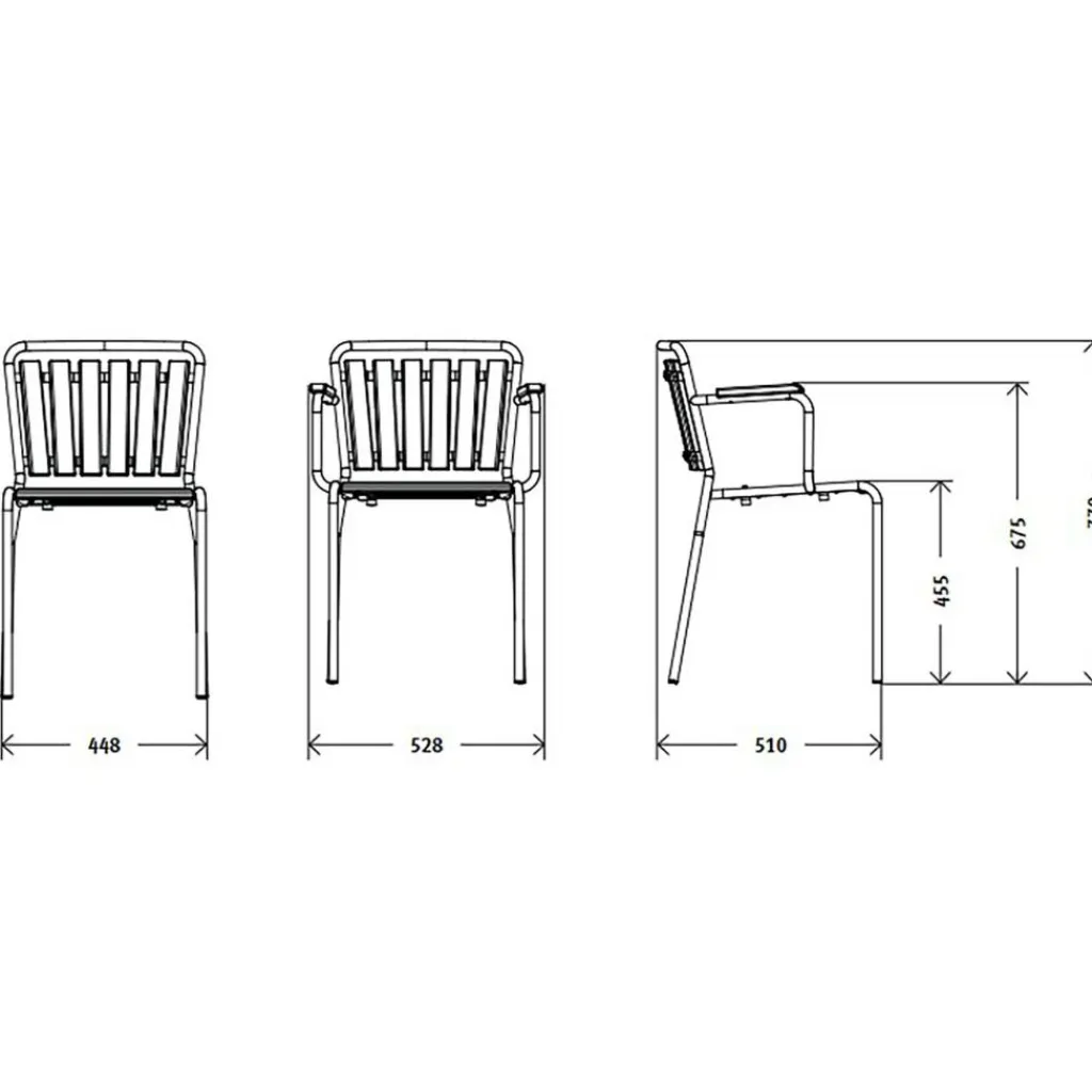 Stühle|Gartenstühle^Embru Haefeli Modell 1020 Gartenstuhl