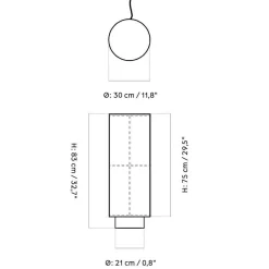 Audo Hashira Tischleuchte| Nachttischleuchten