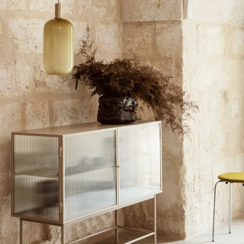 Ferm Living Haze Sideboard geriffeltes Glas| Sideboards|Sideboards