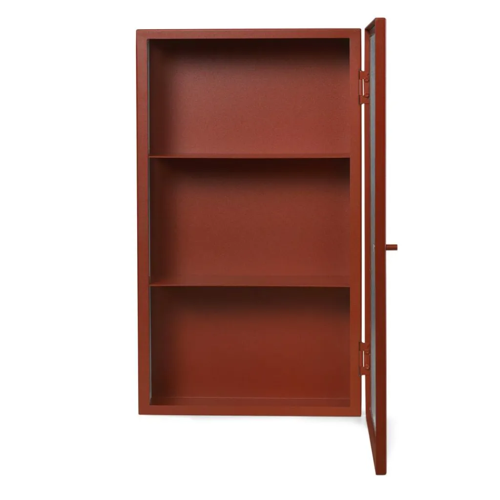 Schränke^Ferm Living Haze Wandschrank geriffeltes Glas