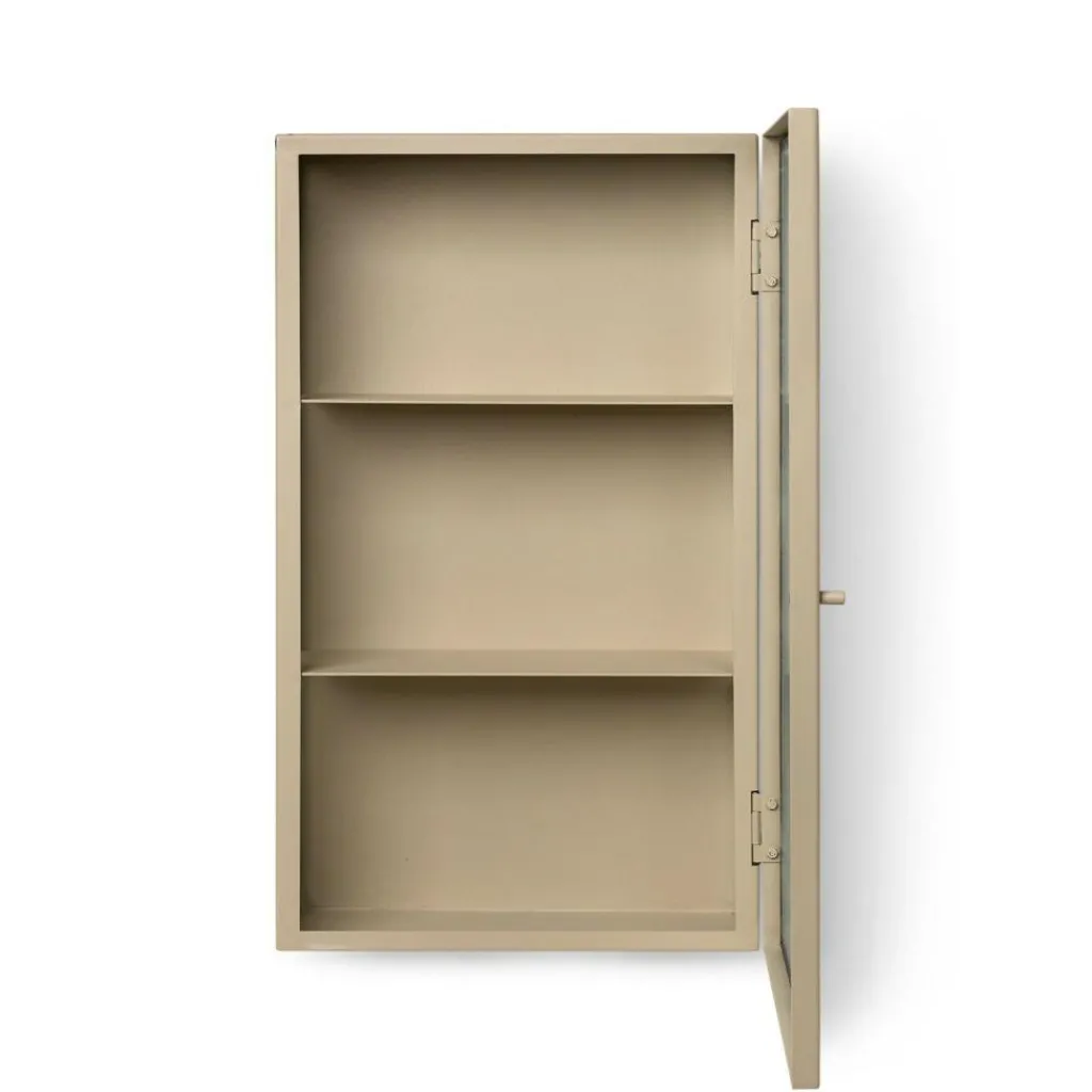 Schränke^Ferm Living Haze Wandschrank geriffeltes Glas