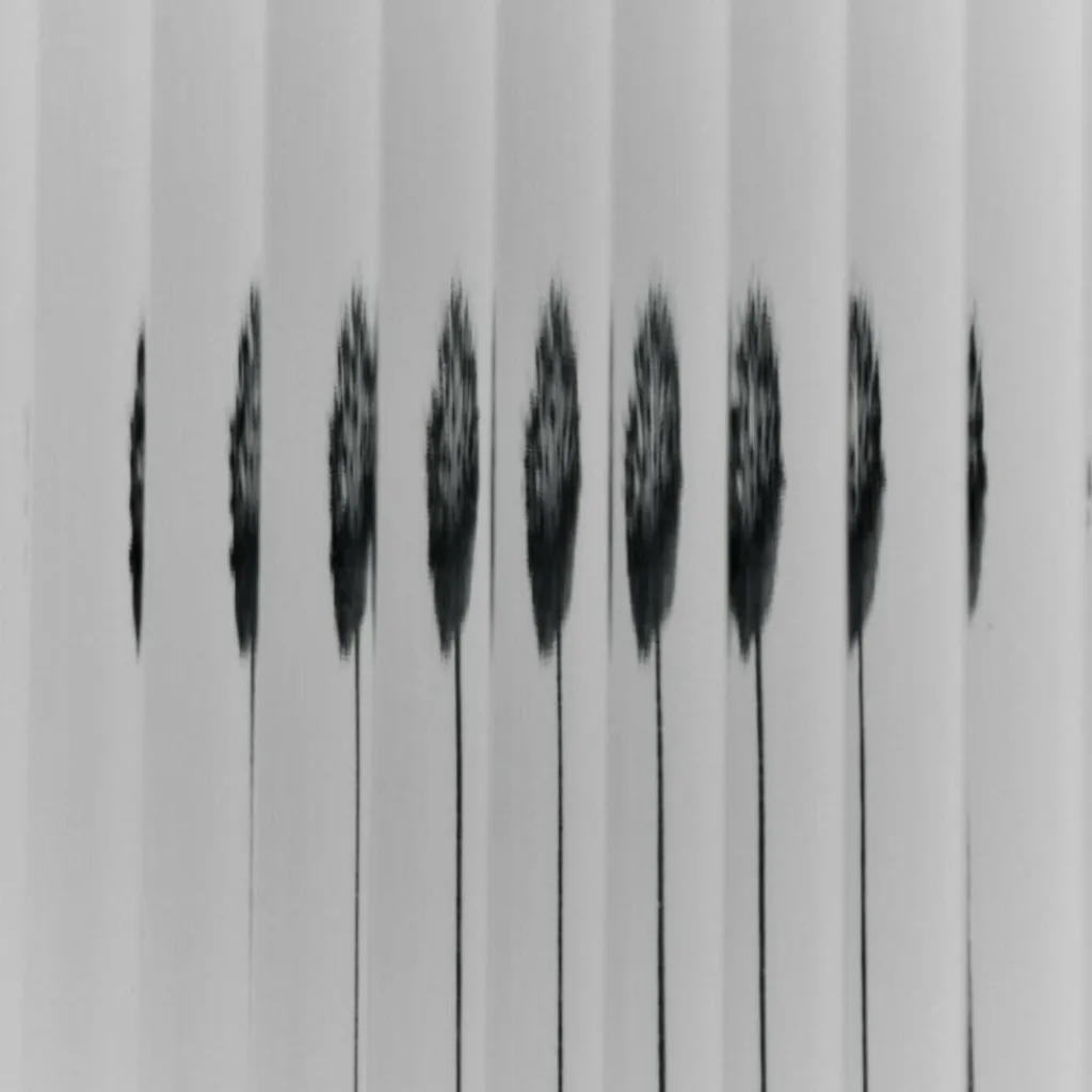 Schränke^Ferm Living Haze Wandschrank geriffeltes Glas 35x100cm Edelstahl