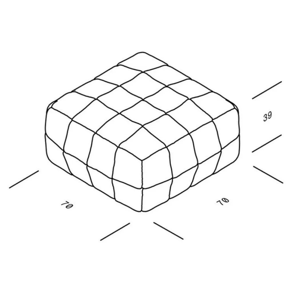 OUT Objekte unserer Tage Henn Pouf M| Poufs