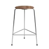 Barhocker^Fritz Hansen High Dot™ Barhocker Furnier 3 Beine