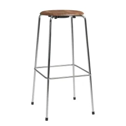 Barhocker^Fritz Hansen High Dot™ Barhocker Hoch Furnier 4 Beine